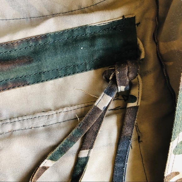 🎉HP🎉Beautiful Stories Embellished Camo Jacket, Sz XS - Picture 13 of 14